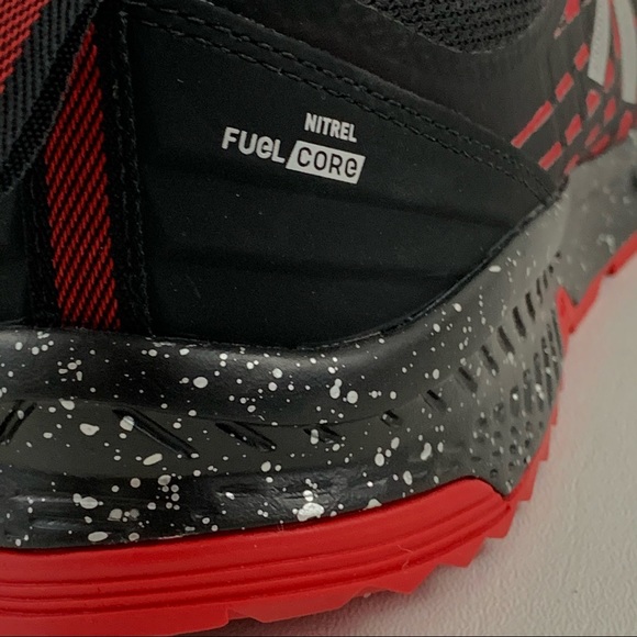 New Balance Red Speckled Sneakers - Picture 9 of 12